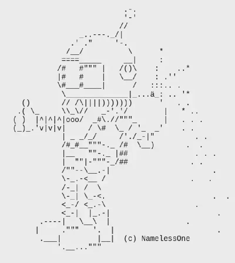 Featured image of post Figlet ASCII графика